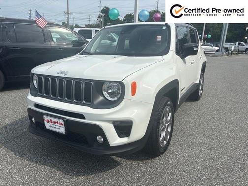 Alpine White Clearcoat 2023 Jeep Renegade Limited