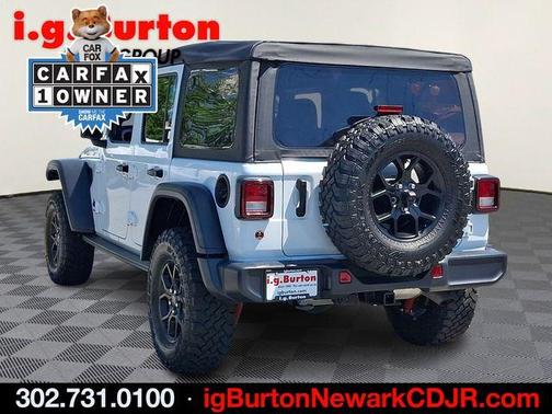 Bright White Clearcoat 2025 Jeep Wrangler Sport