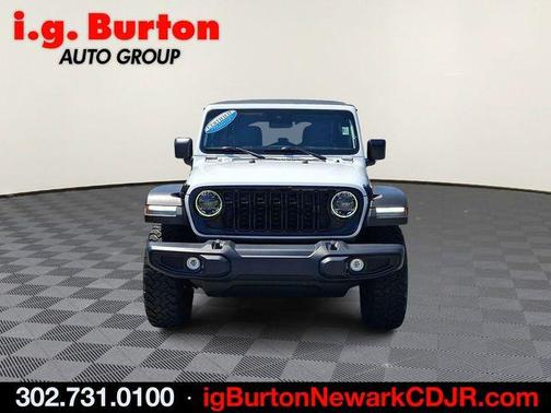 Bright White Clearcoat 2025 Jeep Wrangler Sport