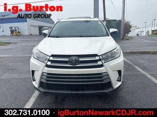 Blizzard Pearl 2019 Toyota Highlander Limited Platinum