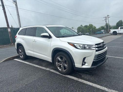 Blizzard Pearl 2019 Toyota Highlander Limited Platinum