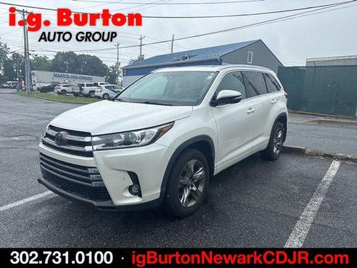 Blizzard Pearl 2019 Toyota Highlander Limited Platinum