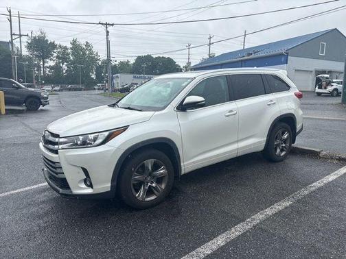 Blizzard Pearl 2019 Toyota Highlander Limited Platinum