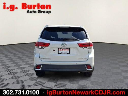 Blizzard Pearl 2019 Toyota Highlander Limited Platinum