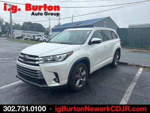 Blizzard Pearl 2019 Toyota Highlander Limited Platinum