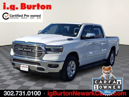 Bright White Clearcoat 2023 RAM 1500 Laramie