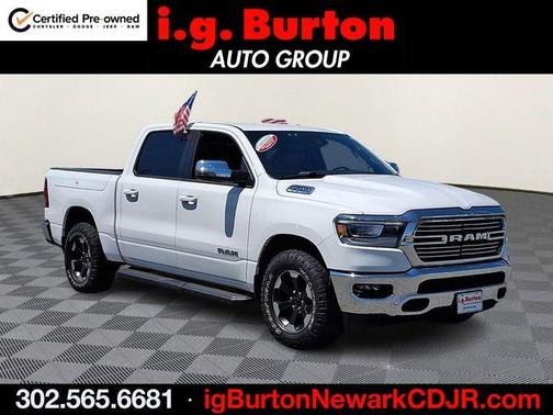 Bright White Clearcoat 2023 RAM 1500 Laramie