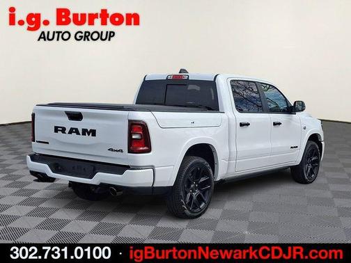 Bright White Clearcoat 2026 RAM 1500 Laramie