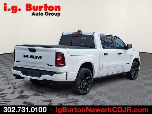 Bright White Clearcoat 2026 RAM 1500 Laramie