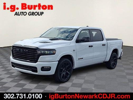 Bright White Clearcoat 2026 RAM 1500 Laramie