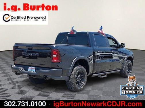 Diamond Black 2025 RAM 1500 Rebel