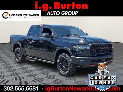 Diamond Black 2025 RAM 1500 Rebel