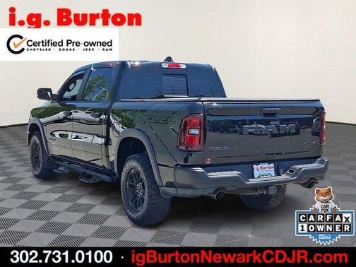 Diamond Black 2025 RAM 1500 Rebel
