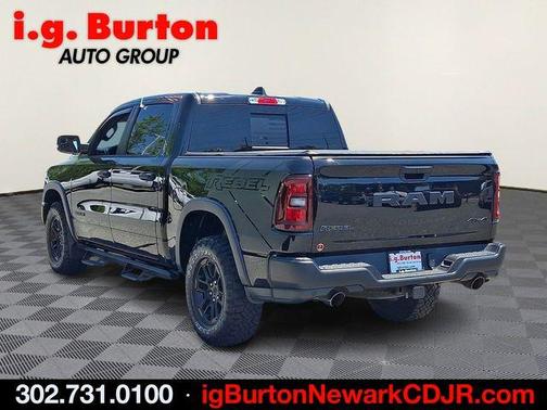 Diamond Black 2025 RAM 1500 Rebel