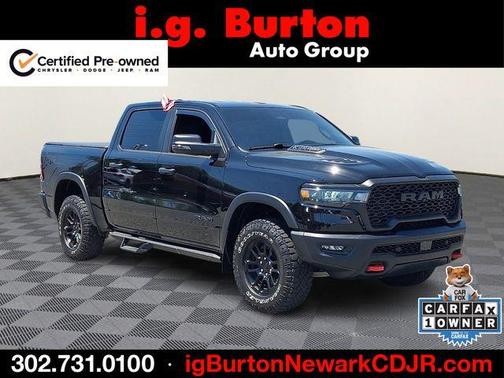 Diamond Black 2025 RAM 1500 Rebel