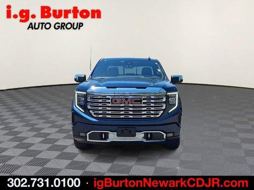 Pacific Blue Metallic 2023 GMC Sierra 1500 Denali