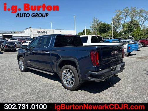 Pacific Blue Metallic 2023 GMC Sierra 1500 Denali