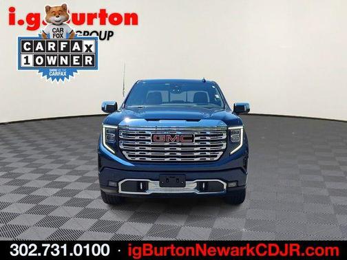 Pacific Blue Metallic 2023 GMC Sierra 1500 Denali