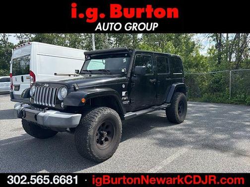 Black Clearcoat 2017 Jeep Wrangler Unlimited Sahara