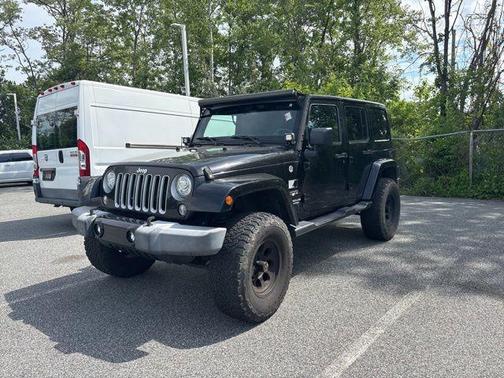 Black Clearcoat 2017 Jeep Wrangler Unlimited Sahara