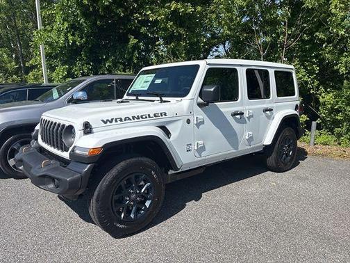Bright White Clearcoat 2026 Jeep Wrangler Sport