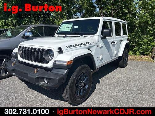 Bright White Clearcoat 2026 Jeep Wrangler Sport