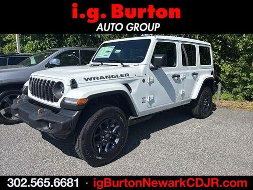 Bright White Clearcoat 2026 Jeep Wrangler Sport