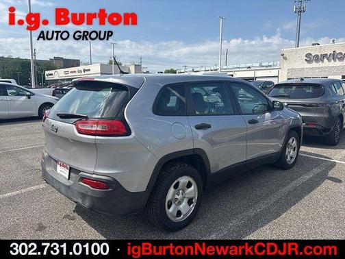 Billet Silver Metallic Clearcoat 2014 Jeep Cherokee Sport