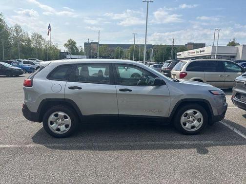 Billet Silver Metallic Clearcoat 2014 Jeep Cherokee Sport