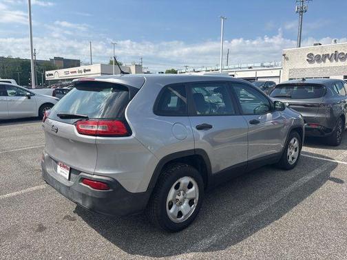 Billet Silver Metallic Clearcoat 2014 Jeep Cherokee Sport