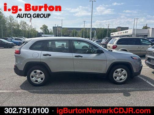 Billet Silver Metallic Clearcoat 2014 Jeep Cherokee Sport