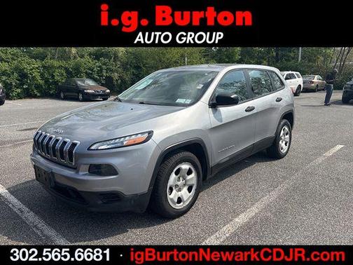 Billet Silver Metallic Clearcoat 2014 Jeep Cherokee Sport