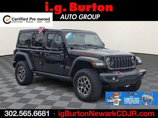 Black Clearcoat 2025 Jeep Wrangler Rubicon