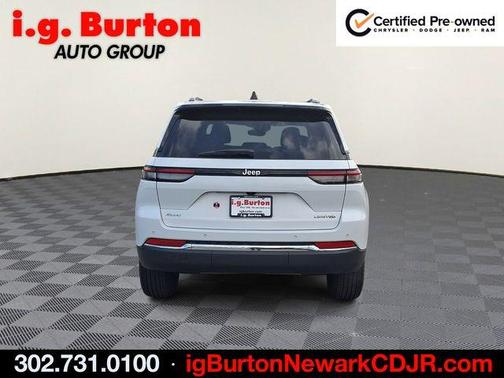 Bright White Clearcoat 2023 Jeep Grand Cherokee Limited