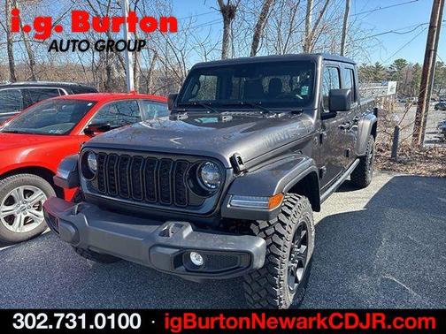 Granite Crystal Clearcoat Metallic 2025 Jeep Gladiator Sport