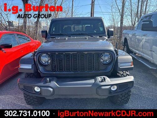 Granite Crystal Clearcoat Metallic 2025 Jeep Gladiator Sport