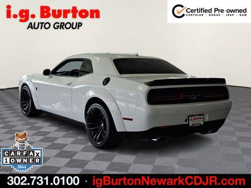 White 2023 Dodge Challenger R/T Scat Pack