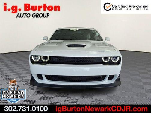 White 2023 Dodge Challenger R/T Scat Pack