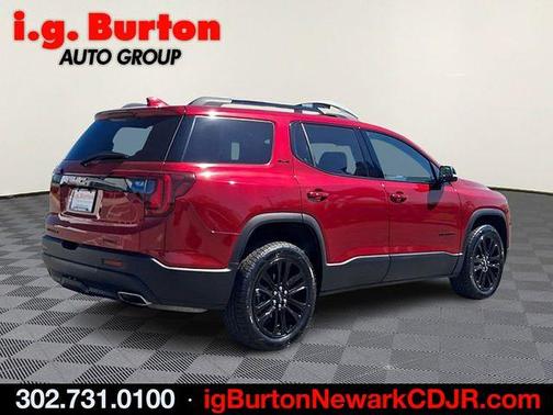 Volcanic Red 2023 GMC Acadia SLE