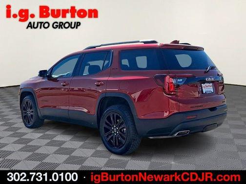 Volcanic Red 2023 GMC Acadia SLE