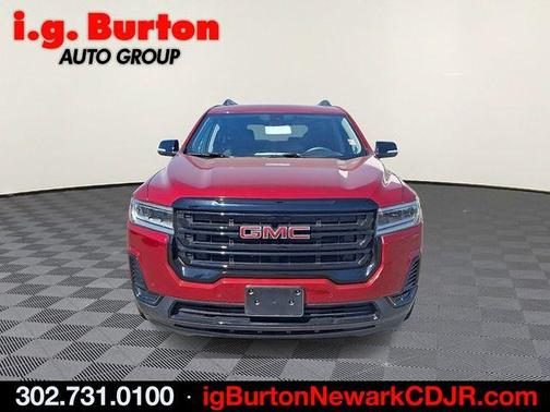 Volcanic Red 2023 GMC Acadia SLE