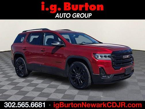 Volcanic Red 2023 GMC Acadia SLE