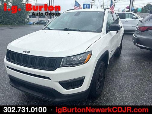 White Clearcoat 2019 Jeep Compass Sport