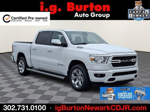Bright White Clearcoat 2022 RAM 1500 Big Horn