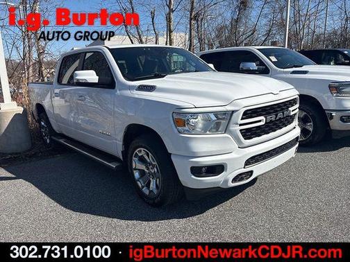 Bright White Clearcoat 2022 RAM 1500 Big Horn
