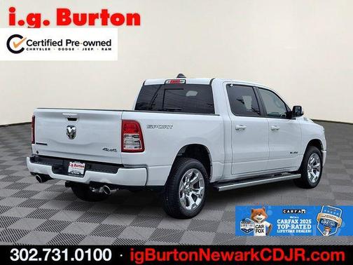 Bright White Clearcoat 2022 RAM 1500 Big Horn