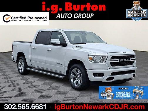 Bright White Clearcoat 2022 RAM 1500 Big Horn