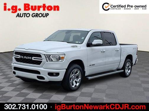 Bright White Clearcoat 2022 RAM 1500 Big Horn