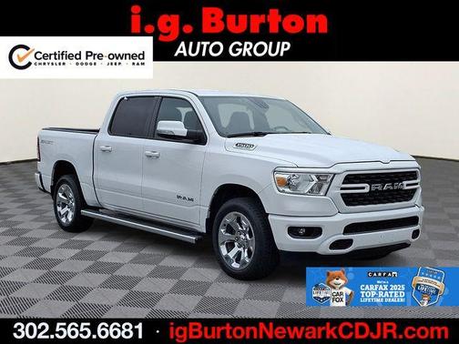 Bright White Clearcoat 2022 RAM 1500 Big Horn