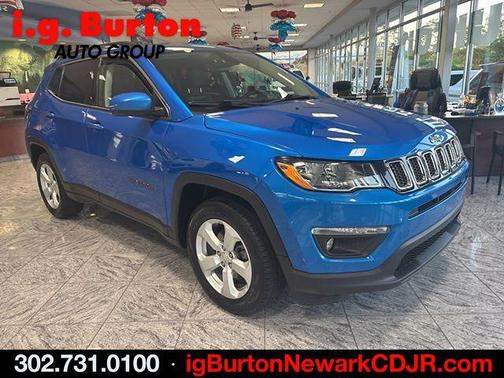 Laser Blue 2018 Jeep Compass Latitude